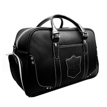 Load image into Gallery viewer, PGM Golf Portable Large Capacity Genuine Leather Ball Bag Clothing Bag for Men, Built-in Shoe Bag