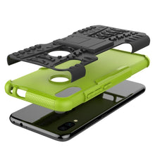 Load image into Gallery viewer, Tire Texture TPU+PC Shockproof Phone Case for Xiaomi Redmi Note 7, with Holder