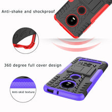 Load image into Gallery viewer, Tire Texture TPU+PC Shockproof Phone Case for Xiaomi Redmi Note 7, with Holder