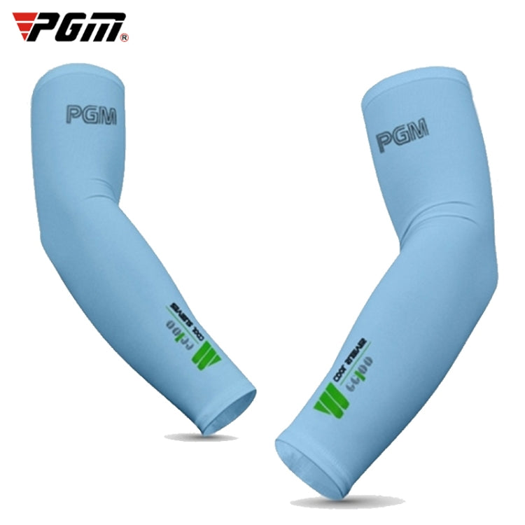 PGM Golf Ice Silk Sunscreen Sleeve for Men and Women (Color:Pink Size:XXL)