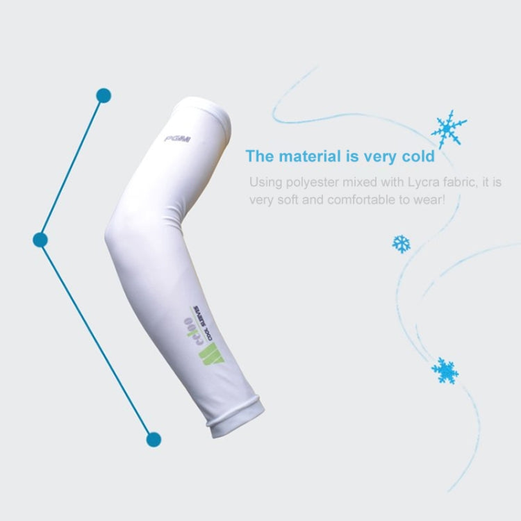 PGM Golf Ice Silk Sunscreen Sleeve for Men and Women (Color:Pink Size:XXL)