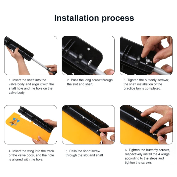 PGM Golf Warm-up Wind Swing Fan Resistance Practice Aid Trainer Training Guide