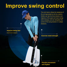 Load image into Gallery viewer, PGM Golf Warm-up Wind Swing Fan Resistance Practice Aid Trainer Training Guide