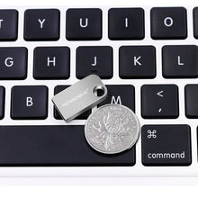 Load image into Gallery viewer, MicroDrive 16GB USB 2.0 Mini Semi-circular Metal U Disk, 16GB