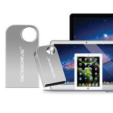 Load image into Gallery viewer, MicroDrive 16GB USB 2.0 Mini Semi-circular Metal U Disk, 16GB