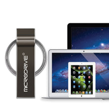 Load image into Gallery viewer, MicroDrive 4GB USB 2.0 Metal Keychain U Disk, 4GB