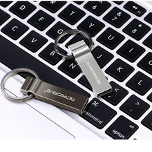 Load image into Gallery viewer, MicroDrive 64GB USB 2.0 Metal Keychain U Disk, 64GB