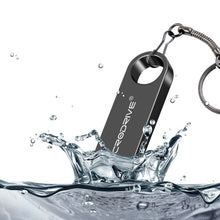 Load image into Gallery viewer, MicroDrive 8GB USB 2.0 Metal Waterproof High Speed U Disk(Gold), 8GB