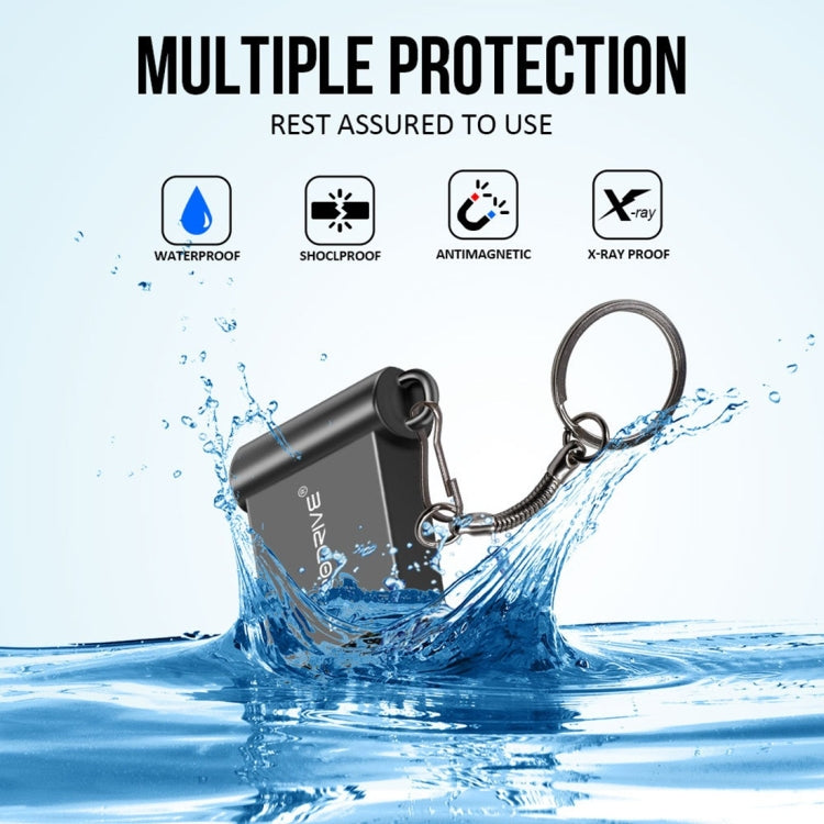 MicroDrive 32GB USB 2.0 Metal Mini USB Flash Drives U Disk, 32GB