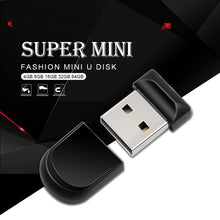 Load image into Gallery viewer, MicroDrive 64GB USB 2.0 Super Mini Peas U disk, 64GB