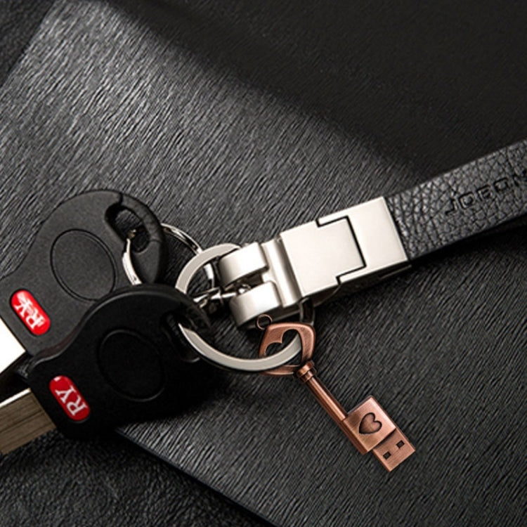MicroDrive 64GB USB 2.0 Copper Love Key U Disk, 64GB