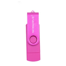 Load image into Gallery viewer, MicroDrive 32GB USB 2.0 Mobile Computer Dual-use Rotating OTG Metal U Disk, 32GB
