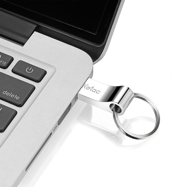 Netac U275 32GB USB 2.0 Secure Encryption Aluminum Alloy U Disk, 32GB