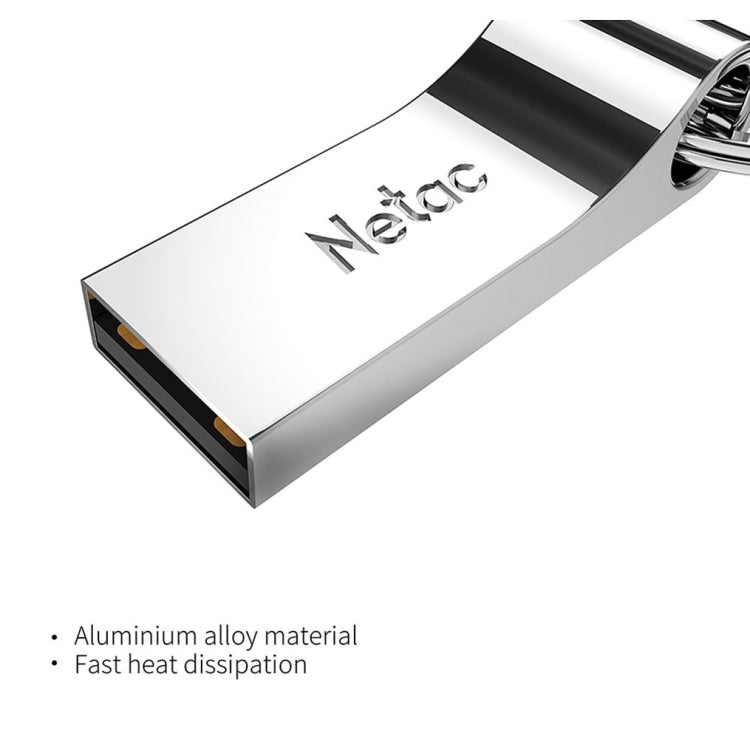 Netac U275 32GB USB 2.0 Secure Encryption Aluminum Alloy U Disk, 32GB