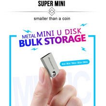 Load image into Gallery viewer, Microdata 64GB USB 2.0 Mini Metal U Disk, 64GB
