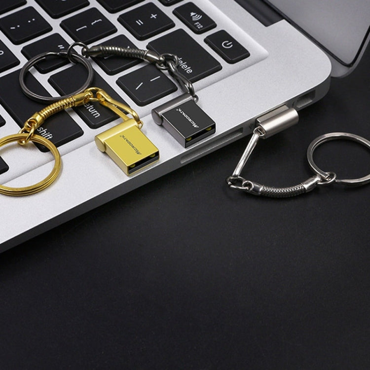 MiCRODATA 4GB USB 2.0 Computer and Car Two-use Mini Metal U Disk, 4GB