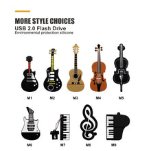 Load image into Gallery viewer, MicroDrive 4GB USB 2.0 Guitar U Disk, 4GB