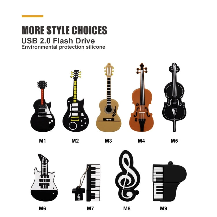 MicroDrive 128GB USB 2.0 Guitar U Disk, 128GB