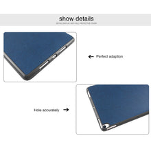 Load image into Gallery viewer, Mutural Exquisite Series Cloth Texture PU+TPU Leather Case for iPad Pro 10.5 inch, with 3-Fold Holder &amp; Pen Slot &amp; Sleep &amp; Wake-up Function