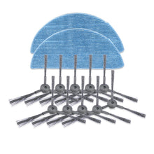 Load image into Gallery viewer, XI246 5 Pairs K614 Side Brushes + 2 PCS I201 Rags Set for ILIFE V3S Pro / V3S / V5S Pro / V50 / V5S, XI246
