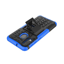 Load image into Gallery viewer, Tire Texture TPU+PC Shockproof Case for Galaxy A20e / A10e, with Holder, For Galaxy A20e