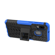 Load image into Gallery viewer, Tire Texture TPU+PC Shockproof Case for Galaxy A20e / A10e, with Holder, For Galaxy A20e