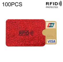 Load image into Gallery viewer, 100pcs Aluminum Foil RFID Blocking Credit Card ID Bank Card Case Card Holder Cover, Size: 9 x 6.3cm