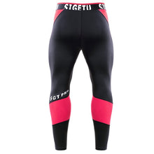 Load image into Gallery viewer, SIGETU Men Fitness Quick-drying Stretch Trousers (Color:Black Green Size:XXL), S, M, L, XL, XXL, XXXL