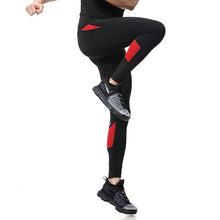 Load image into Gallery viewer, SIGETU Men Fitness Quick-drying Stretch Trousers (Color:Black Green Size:XXL), S, M, L, XL, XXL, XXXL