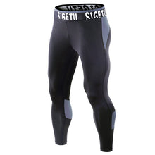 Load image into Gallery viewer, SIGETU Men Fitness Quick-drying Stretch Trousers (Color:Black Green Size:XXL), S, M, L, XL, XXL, XXXL