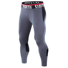 Load image into Gallery viewer, SIGETU Men Fitness Quick-drying Stretch Trousers (Color:Black Green Size:XXL), S, M, L, XL, XXL, XXXL