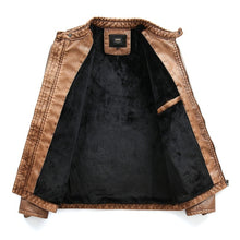 Load image into Gallery viewer, Fashionable Men Leather Jacket, M, L, XL, XXL, XXXL, 4XL