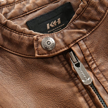 Load image into Gallery viewer, Fashionable Men Leather Jacket, M, L, XL, XXL, XXXL, 4XL