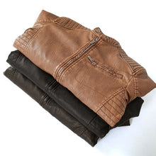Load image into Gallery viewer, Fashionable Men Leather Jacket, M, L, XL, XXL, XXXL, 4XL