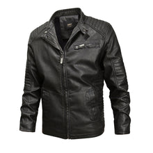 Load image into Gallery viewer, Fashionable Men Leather Jacket, M, L, XL, XXL, XXXL, 4XL