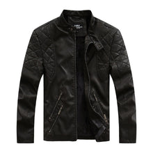 Load image into Gallery viewer, Autumn And Winter Fashion Tide Male Leather Jacket, M, L, XL, XXL, XXXL, 4XL
