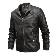 Load image into Gallery viewer, Autumn And Winter Fashion Tide Male Leather Jacket, M, L, XL, XXL, XXXL, 4XL