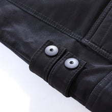 Load image into Gallery viewer, Men Casual Leather Jacket Coat(Color:Coffee Size:XXXL), M, L, XL, XXL, XXXL