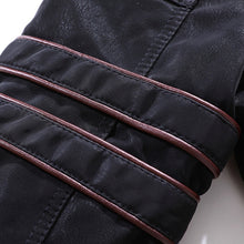 Load image into Gallery viewer, Men Casual Leather Jacket Coat(Color:Coffee Size:XXXL), M, L, XL, XXL, XXXL