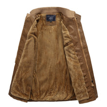Load image into Gallery viewer, Men Long Style Leather Jacket Coat, M, L, XL, XXL, XXXL, XXXXL