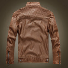 Load image into Gallery viewer, Men Plus Velvet Motorcycle Jacket Coat (Color:Coffee Size:XXXL), M, L, XL, XXL, XXXL, 4XL