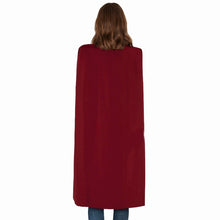 Load image into Gallery viewer, Women Casual Cape Unbuttoned Shawl Coat(Color:Pink Size:XL), S, M, L, XL, XXL