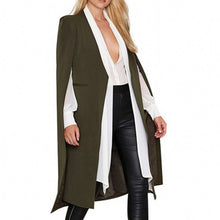 Load image into Gallery viewer, Women Casual Cape Unbuttoned Shawl Coat(Color:Pink Size:XL), S, M, L, XL, XXL