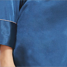 Load image into Gallery viewer, Sexy Silk Pajamas Nightgown Summer Silk Shirt, M, L, XL
