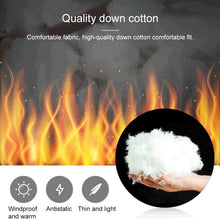 Load image into Gallery viewer, USB Heated Smart Constant Temperature Hooded Warm Coat for Men and Women (Color:Dark Blue Size:XXXXL), S, M, L, XL, XXL, 3XL, 4XL