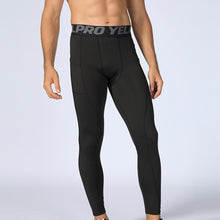 Load image into Gallery viewer, Running Training Sweat Wicking Stretch Tights With Pocket (Color:Red Size:S), S, M, L, XL, XXL