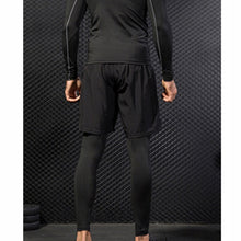 Load image into Gallery viewer, Fake Two Piece Fitness Leisure Stretch Quick Drying Pants, S, M, L, XL, XXL