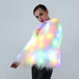 Cosplay Costumes Christmas And Halloween Night Costumes LED Colored Lights Show Clothes (Color:White With Light Size:XXXXL), S, M, L, XL, XXL, XXXL, XXXXL