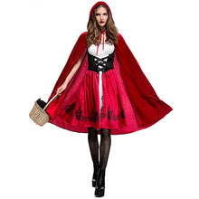 Load image into Gallery viewer, Little Red Riding Hood Costume For Adults Cosplay, S, M, L, XL, XXL, XXXL