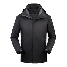 Load image into Gallery viewer, Mens Detachable Two Piece Warm, Waterproof And Breathable Couples Stormsuit (Color:Gentleman Grey Size:XXXXL), M, L, XL, XXL, XXXL, XXXXL